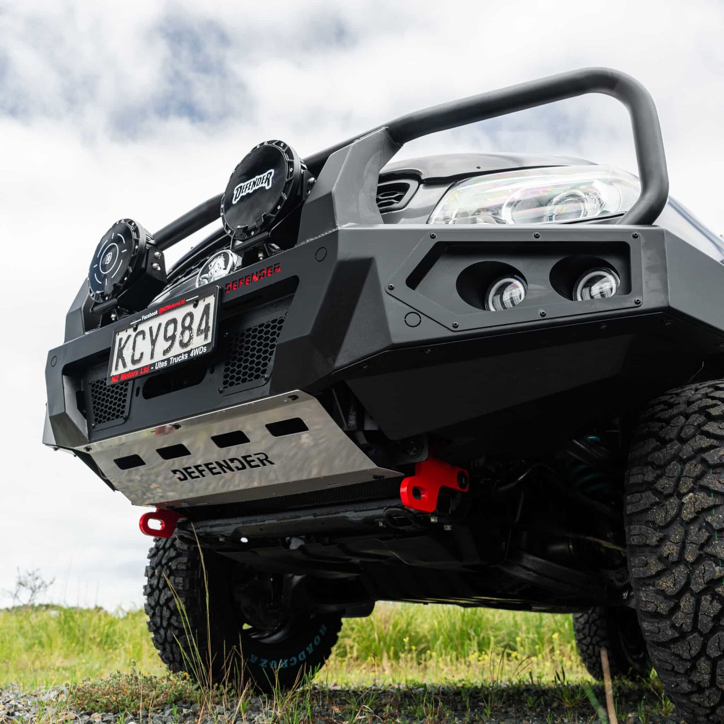 SHIELD Off-Road Triple Loop Bull-Bar to suit Holden Colorado 2012 - 2015 - view 6