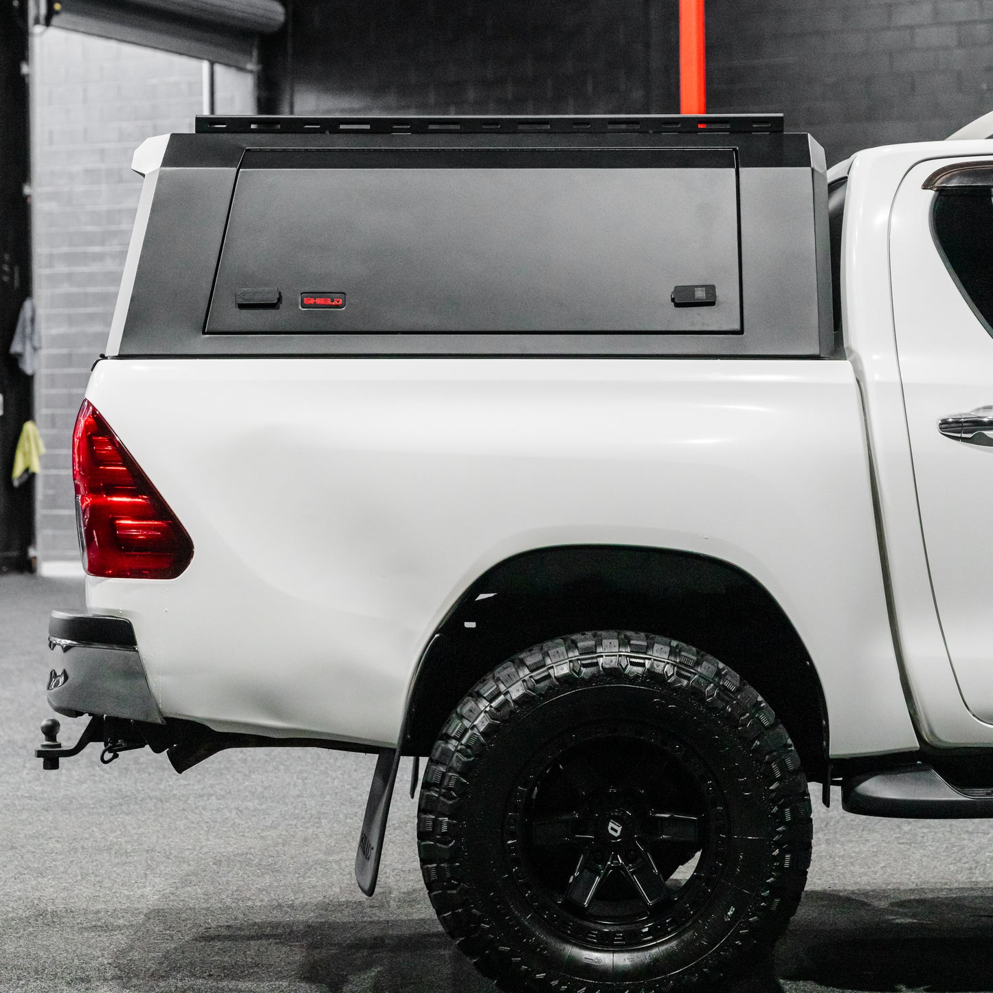 SHIELD Off-Road Aluminium Windowless Canopy to suit Toyota Hilux SR5 2015 - Present - view 6
