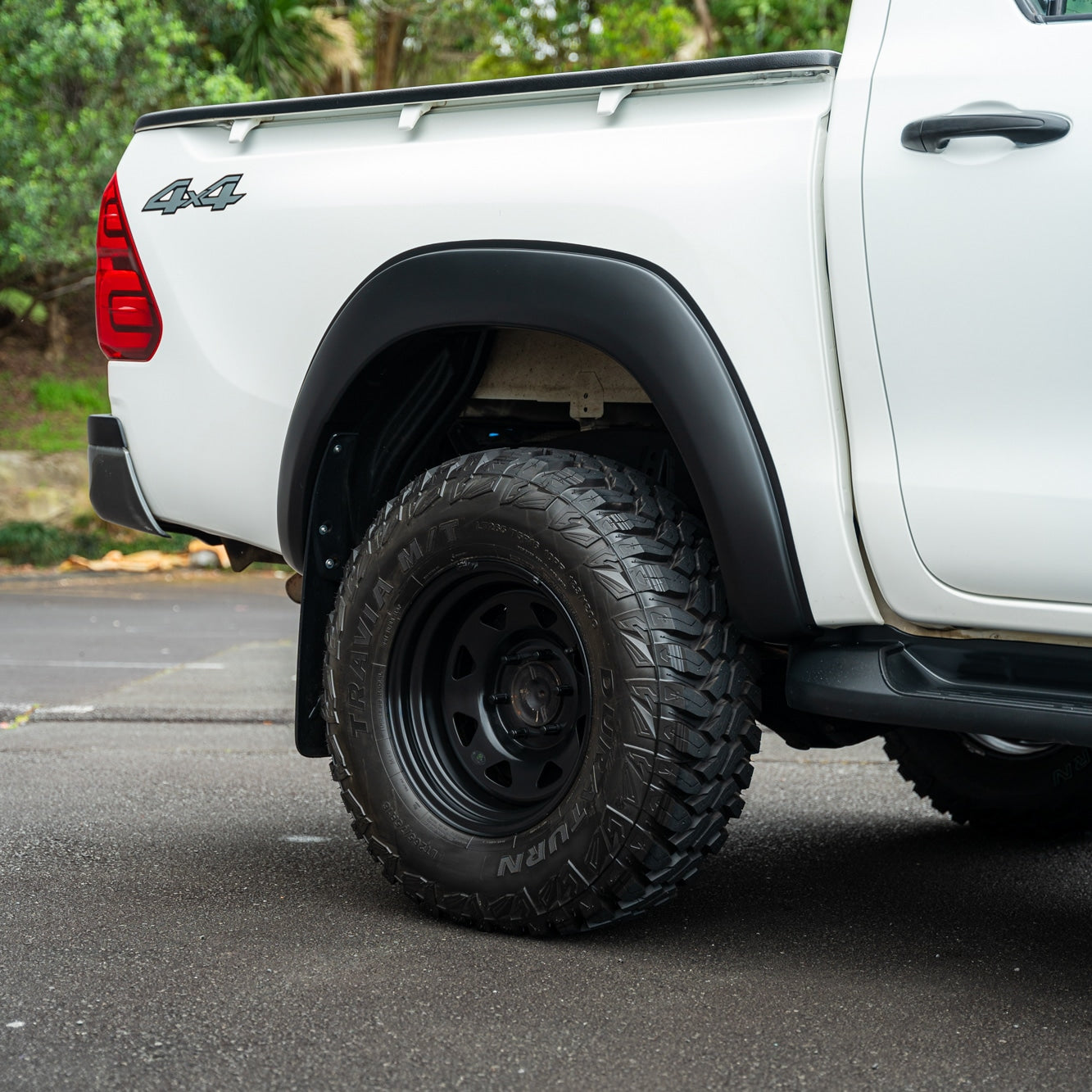 SHIELD Off-Road Smooth Style Fender Flares to suit Toyota Hilux 2015 - 2018 - view 4