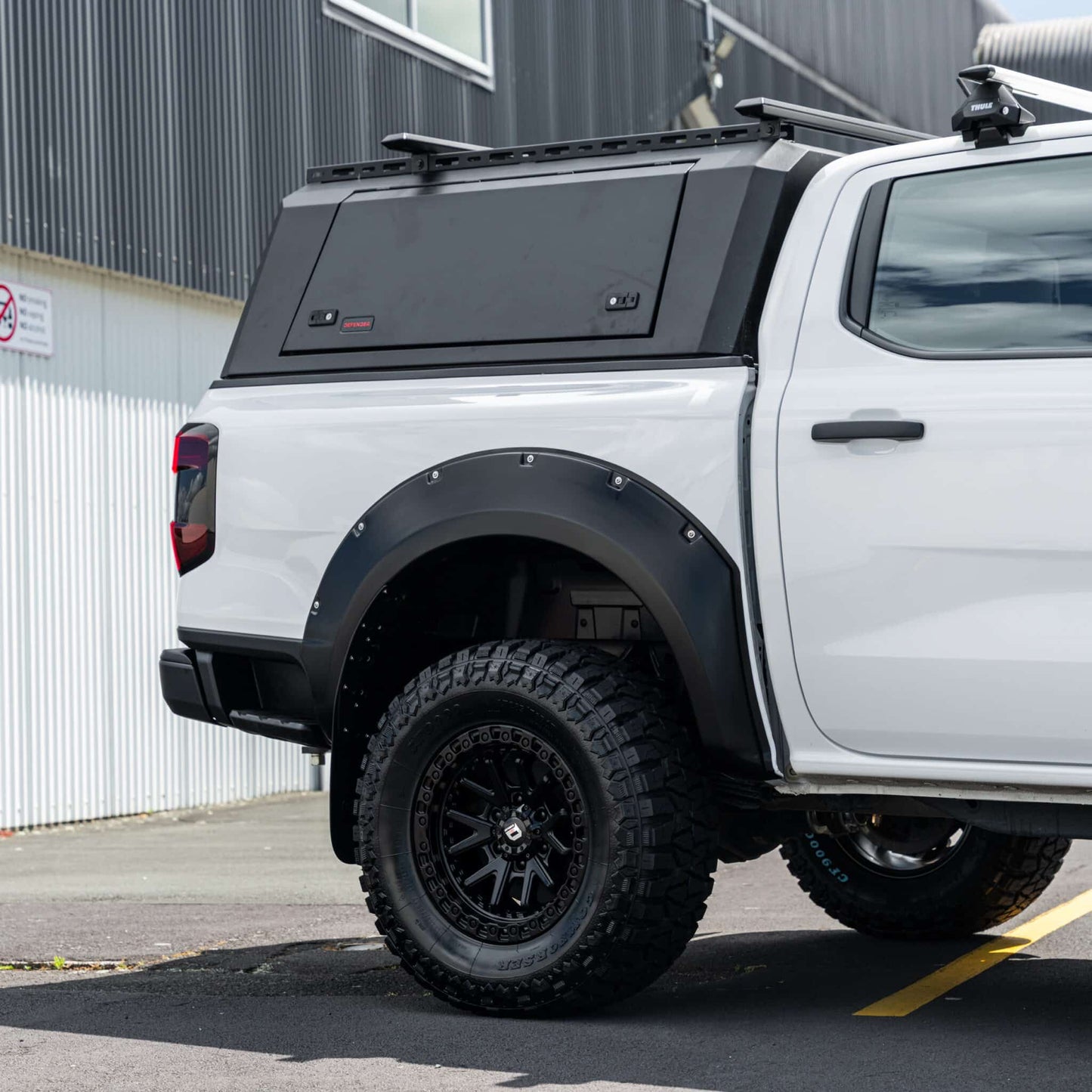 SHIELD Off-Road Bolt Style Fender Flares to suit Ford Ranger Next Gen 2022 - Present - view 4