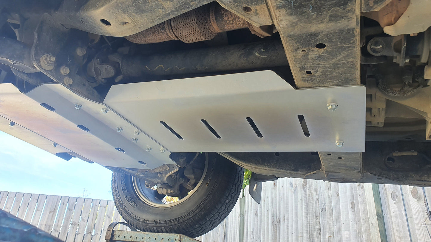 Nissan Navara D40 Bash Plates Spanish and Thai build