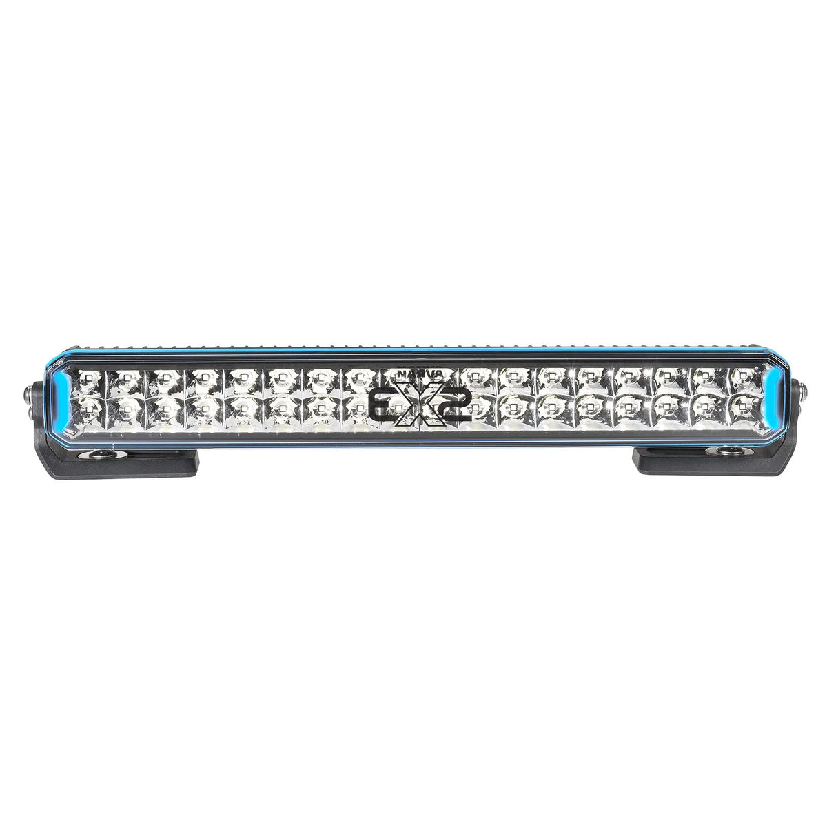 Narva EX2-R 20" RGB LED Light Bar — Double Row
