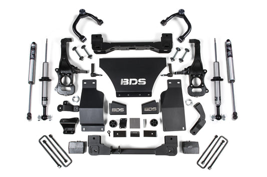 2019-2024 Chevy/GMC 1500 4WD 4" BDS Suspension Lift with Fox 2.0 Shocks
