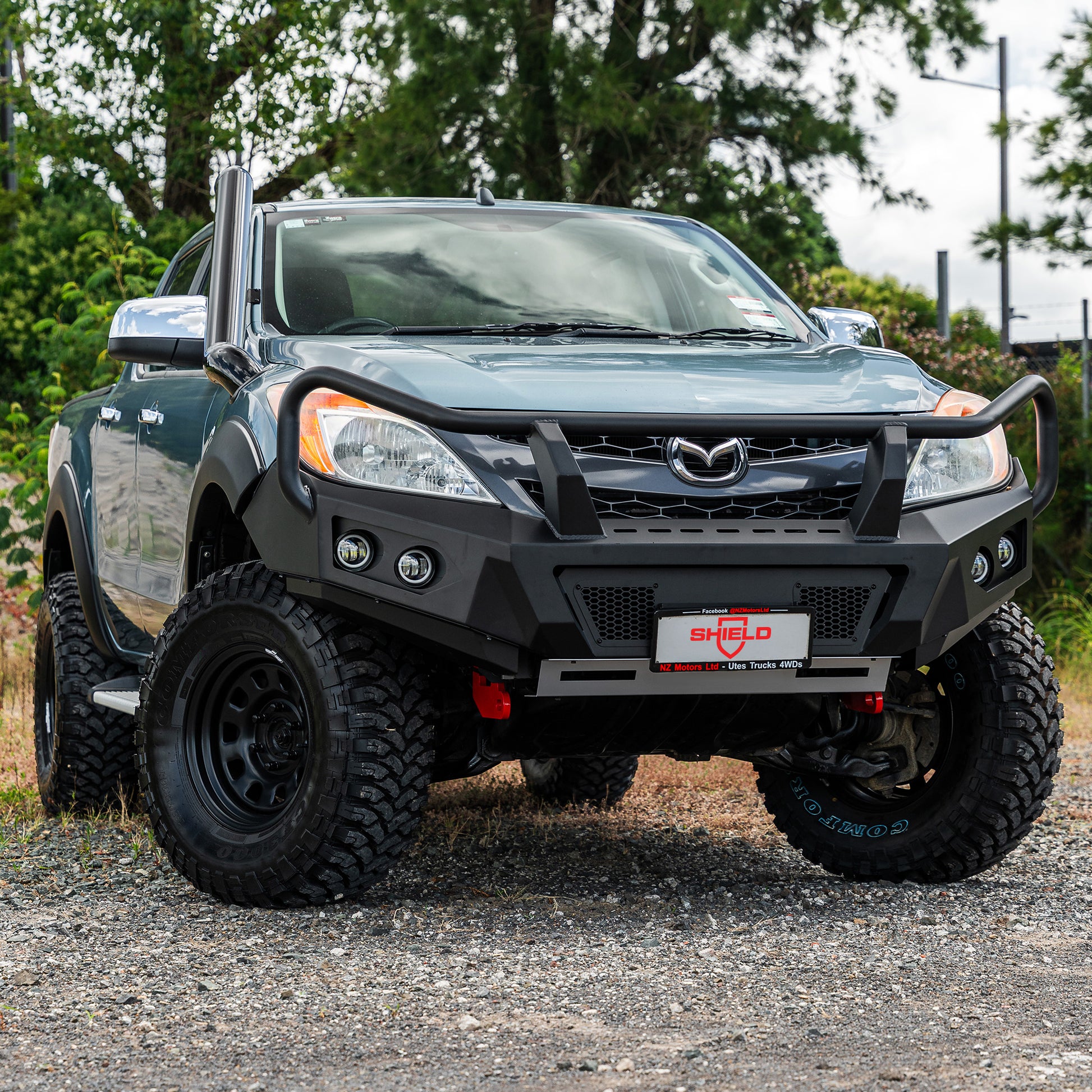 SHIELD Off-Road Triple Loop Bull-Bar to suit Mazda BT-50 2012 - 2020