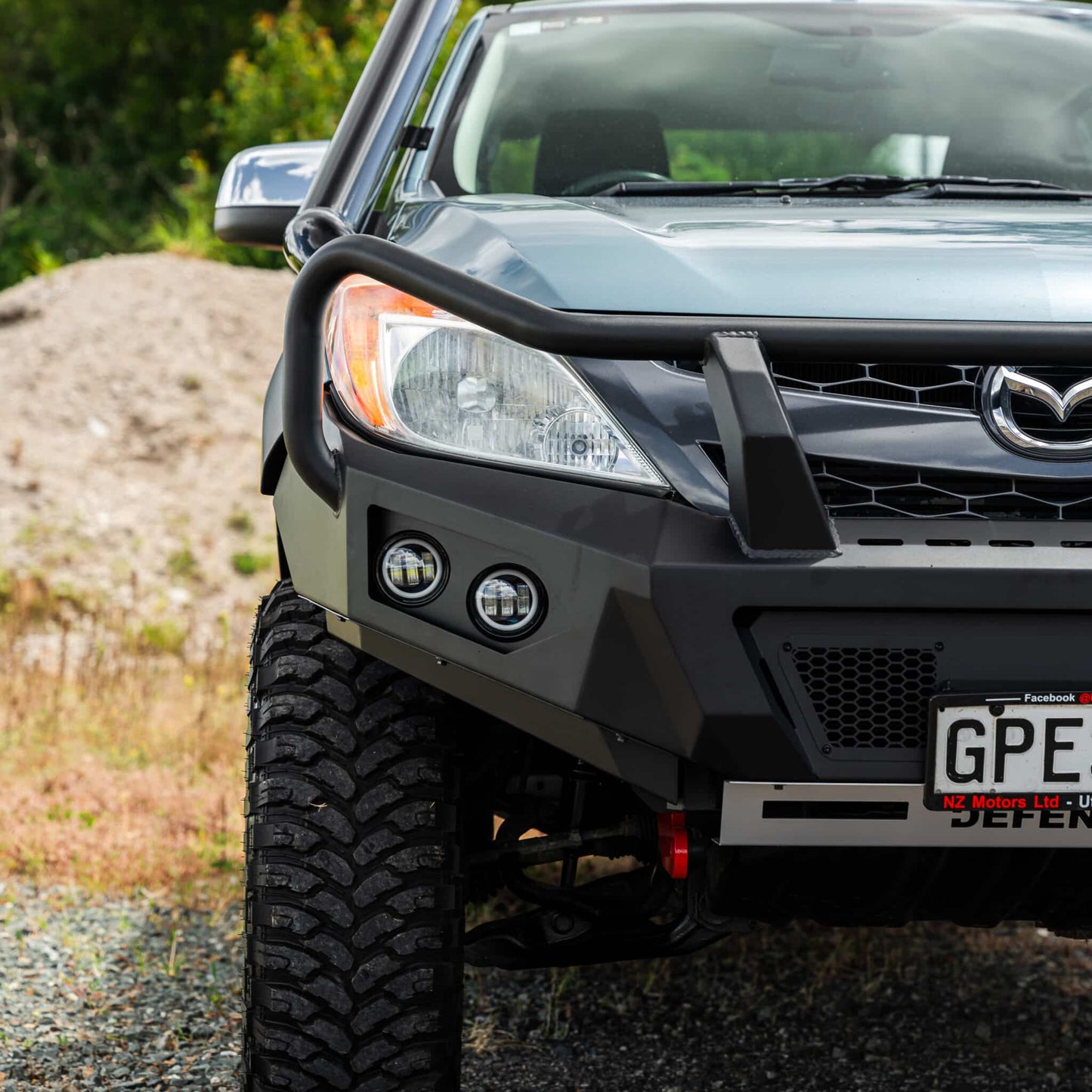 SHIELD Off-Road Triple Loop Bull-Bar to suit Mazda BT-50 2012 - 2020 - view 3