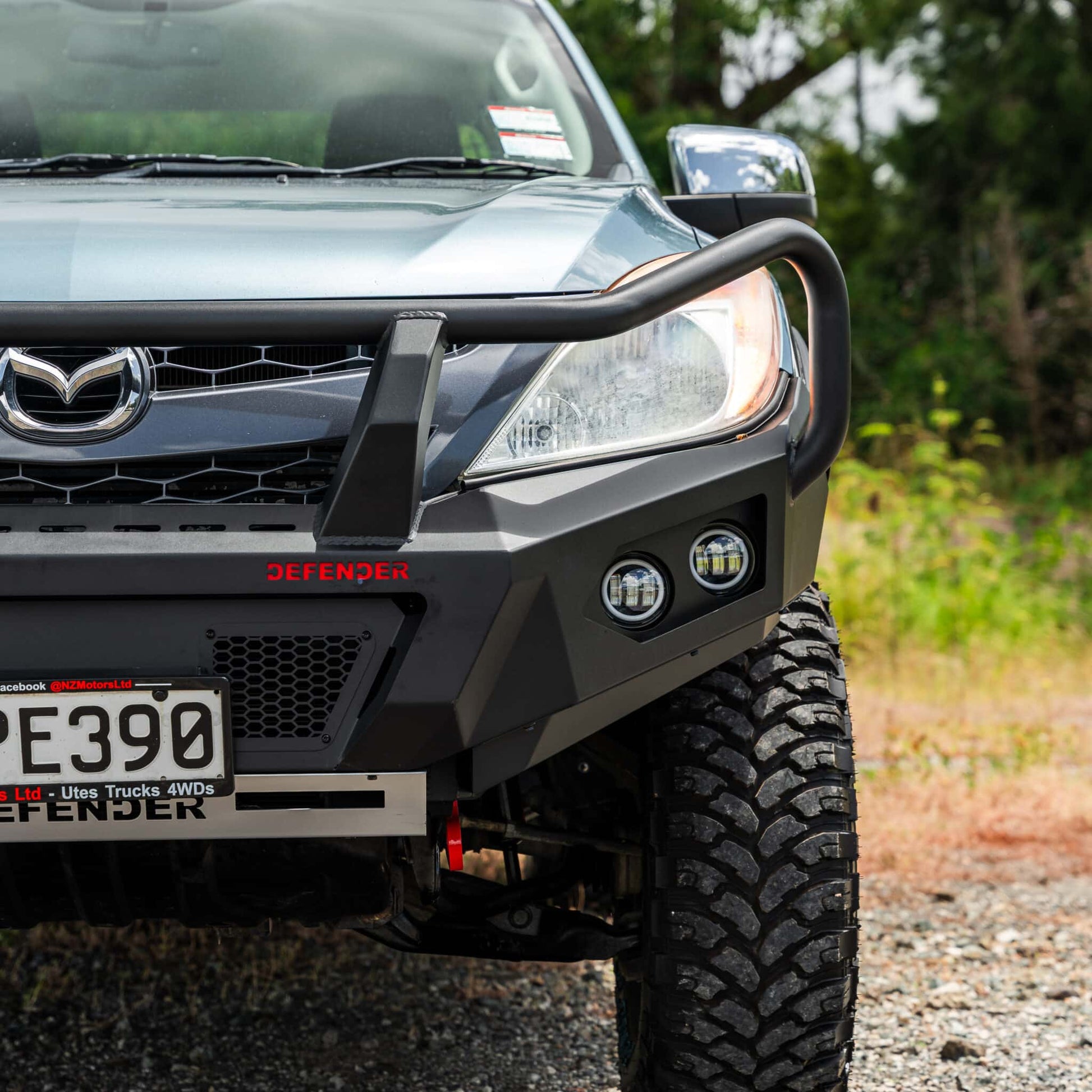 SHIELD Off-Road Triple Loop Bull-Bar to suit Mazda BT-50 2012 - 2020 - view 4