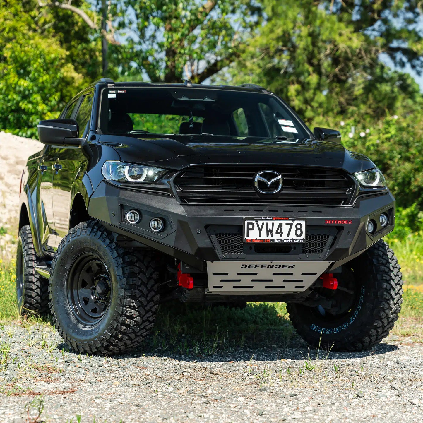DEFENDER Off-Road Triple Loop Bull-Bar to suit Mazda BT-50 2021 - Present