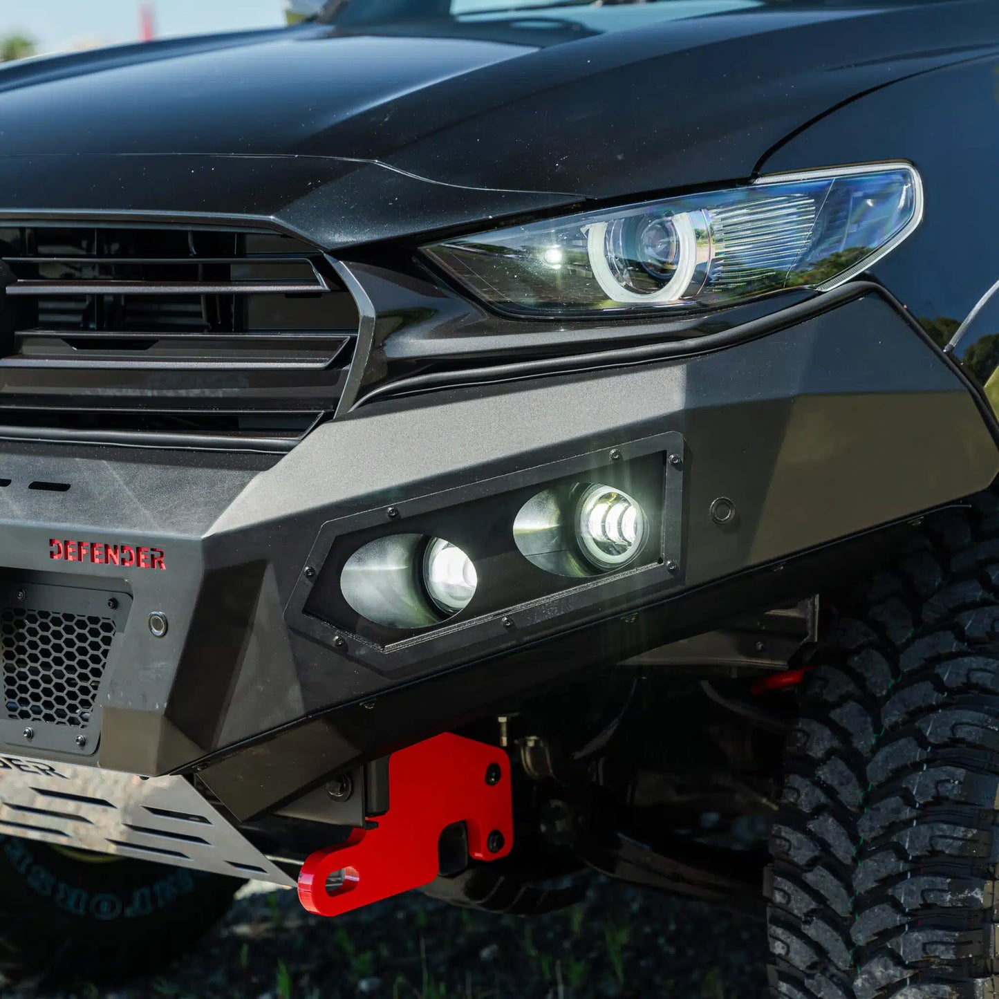 DEFENDER Off-Road Triple Loop Bull-Bar to suit Mazda BT-50 2021 - Present