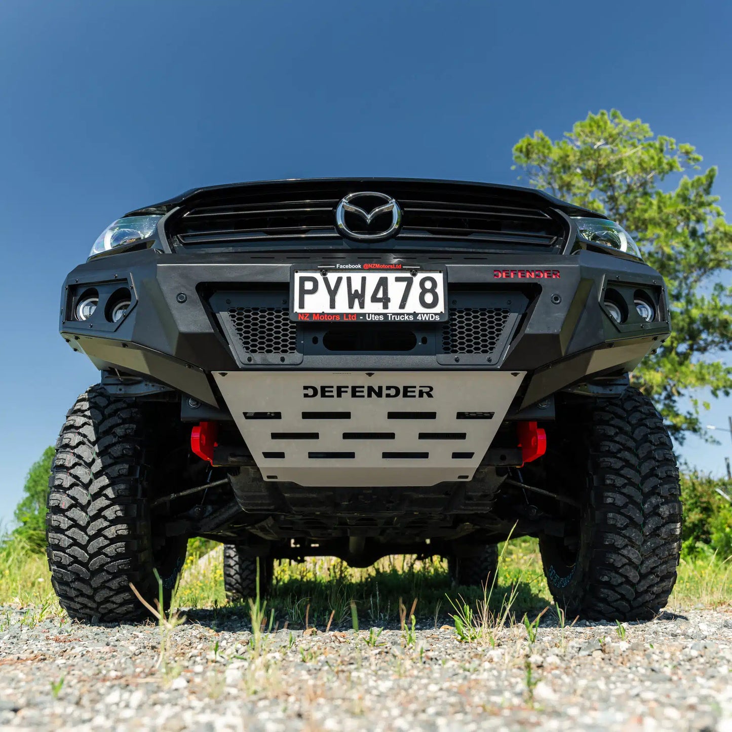 DEFENDER Off-Road Triple Loop Bull-Bar to suit Mazda BT-50 2021 - Present