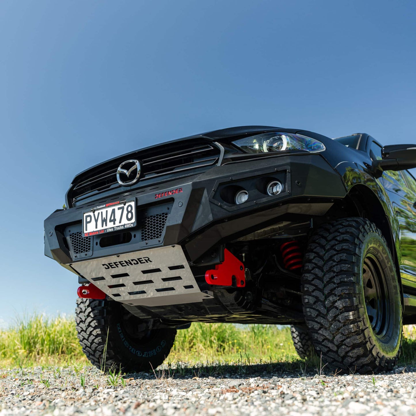 SHIELD Off-Road Triple Loop Bull-Bar to suit Mazda BT-50 2021 - Present - view 6