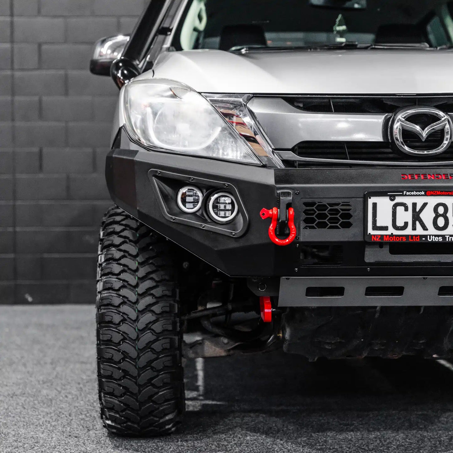 DEFENDER Off-Road Loopless Bull-Bar to suit Mazda BT-50 2012 – 2020