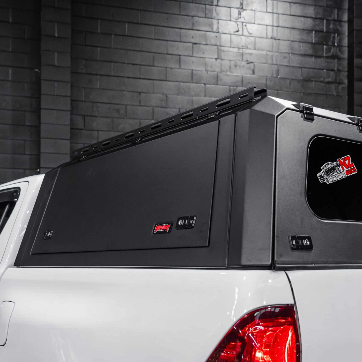 SHIELD Off-Road Aluminium Windowed Canopy to suit Toyota Hilux SR5 2015 - Present - view 4