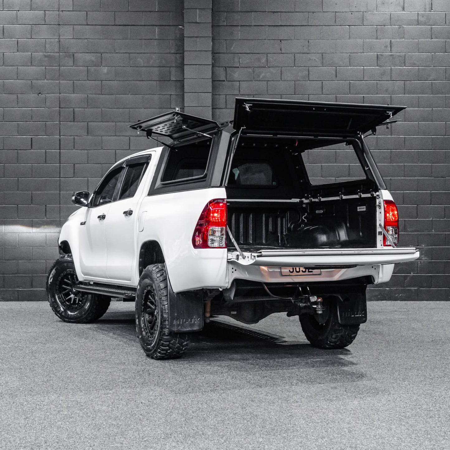 SHIELD Off-Road Aluminium Windowed Canopy to suit Toyota Hilux SR5 2015 - Present - view 2