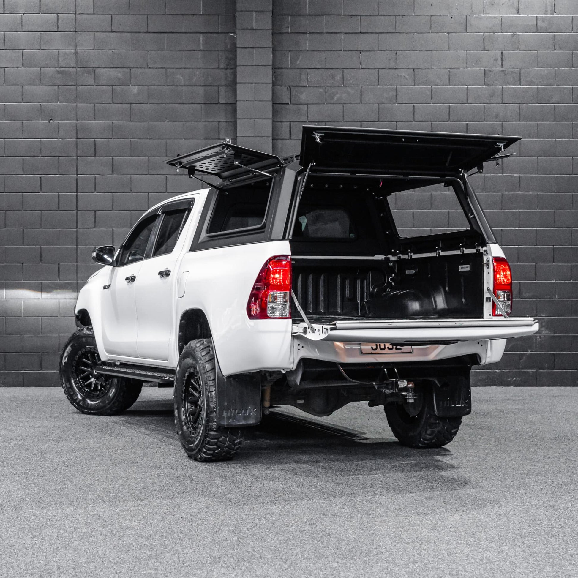 SHIELD Off-Road Aluminium Windowed Canopy to suit Toyota Hilux SR5 2015 - Present - view 2