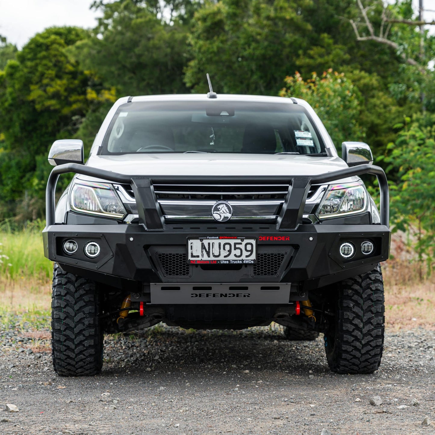 SHIELD Off-Road Triple Loop Bull-Bar to suit Holden Colorado 2016 - 2020 - view 2