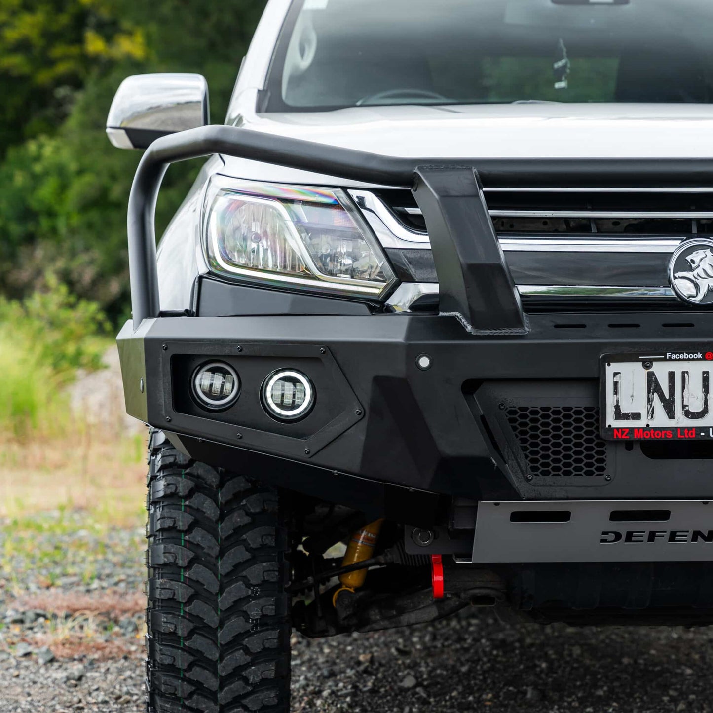 SHIELD Off-Road Triple Loop Bull-Bar to suit Holden Colorado 2016 - 2020 - view 3