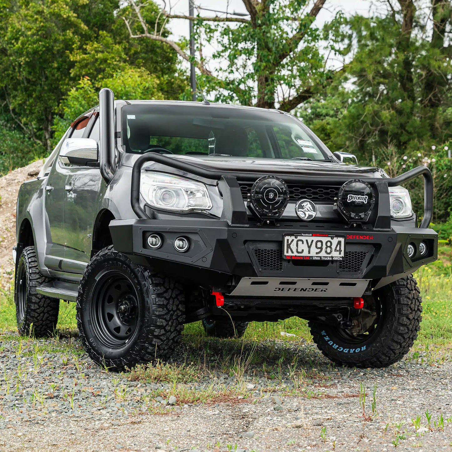 DEFENDER Off-Road Triple Loop Bull-Bar to suit Holden Colorado RG 2012 - 2015