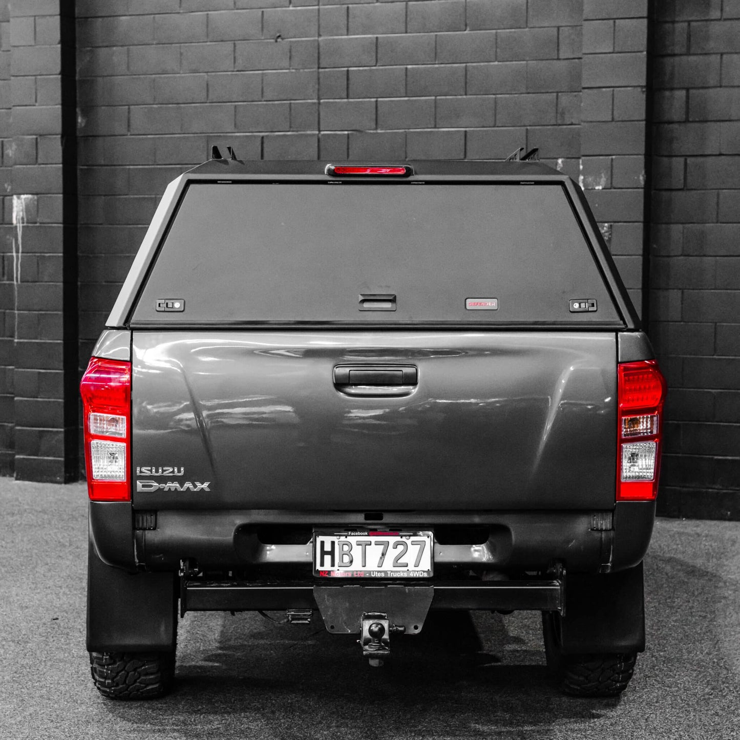 SHIELD Off-Road Aluminium Windowless Canopy to suit Isuzu D-Max 2013 - 2020 - view 3