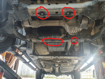 Nissan Navara D40 Bash Plates Spanish and Thai build