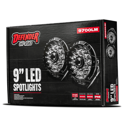 SHIELD Off-Road 9 Inch LED Spotlights - view 4