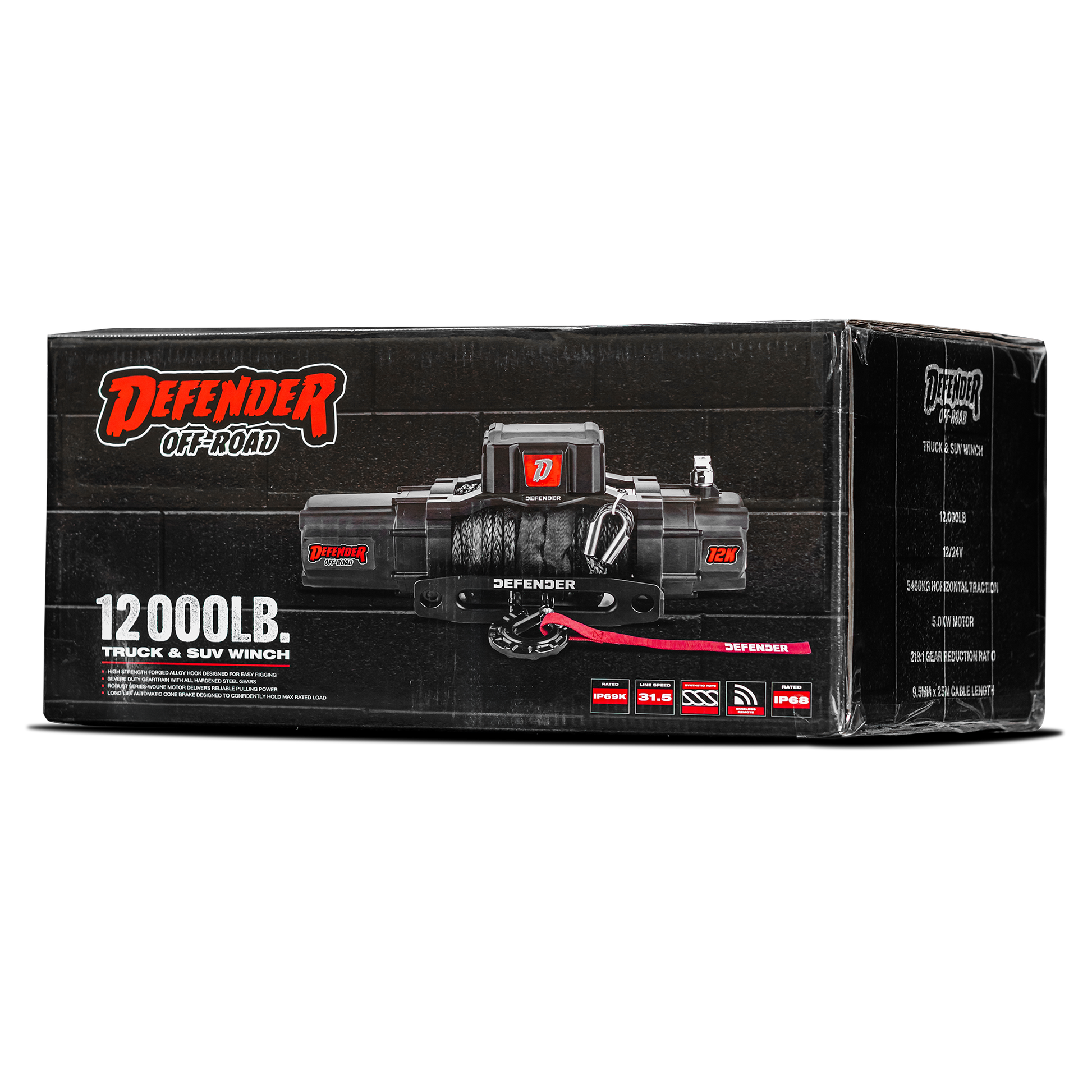 SHIELD Off-Road Shield Electric Winch - 12,000lb - view 4