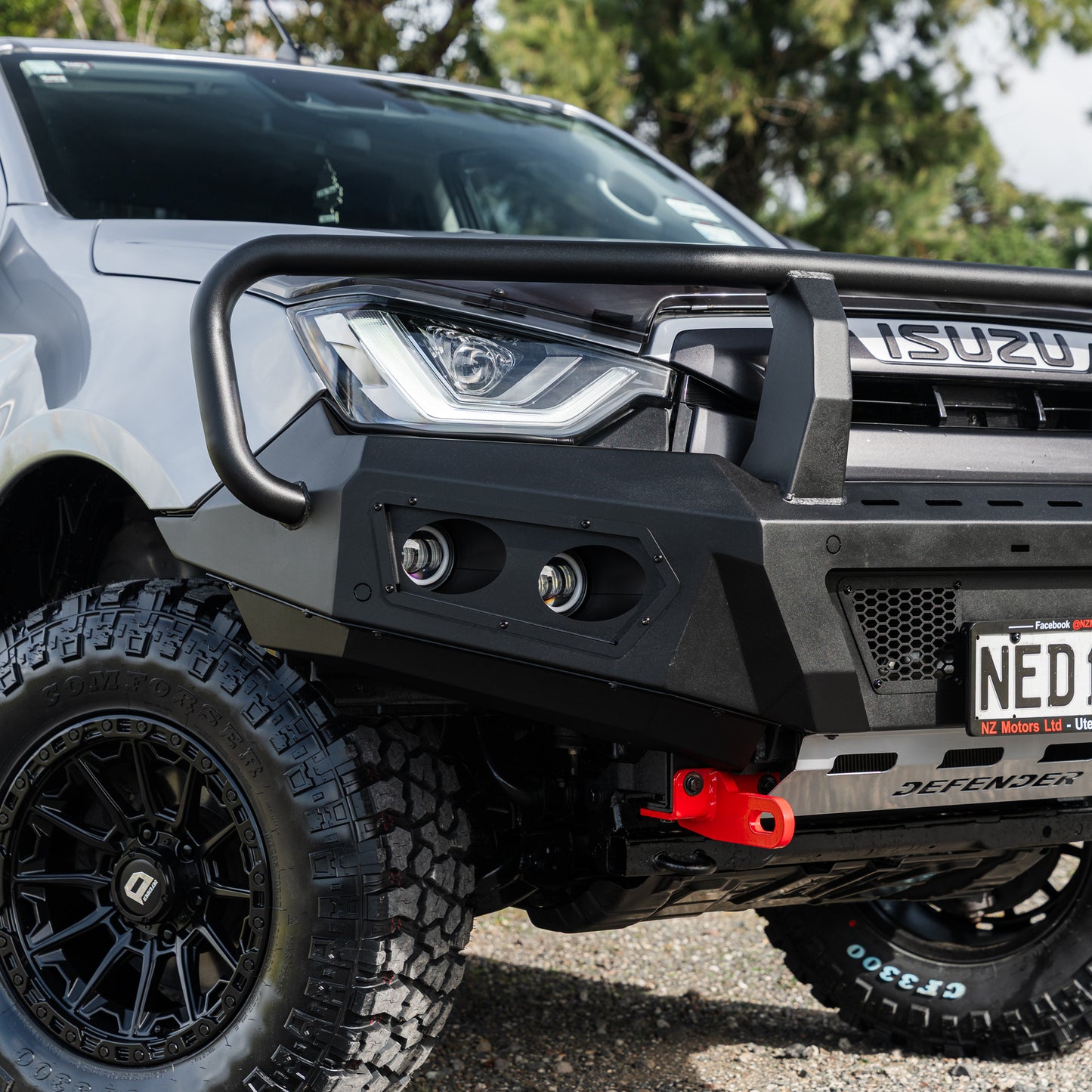 SHIELD Off-Road Triple Loop Bull-Bar to suit Isuzu D-Max 2021 - Present - view 2