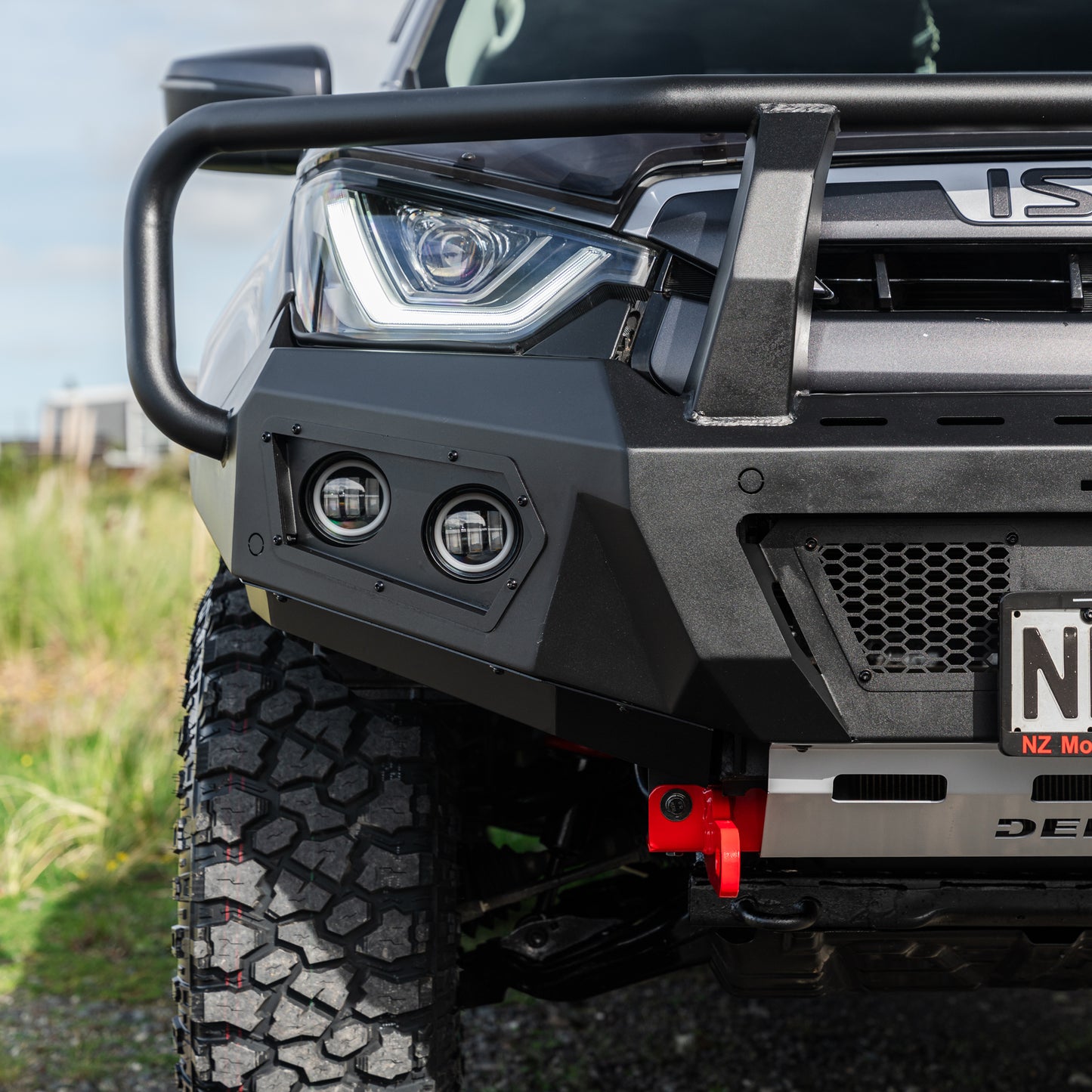 SHIELD Off-Road Triple Loop Bull-Bar to suit Isuzu D-Max 2021 - Present - view 4