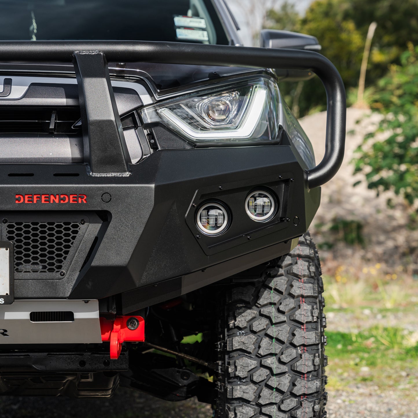 SHIELD Off-Road Triple Loop Bull-Bar to suit Isuzu D-Max 2021 - Present - view 5