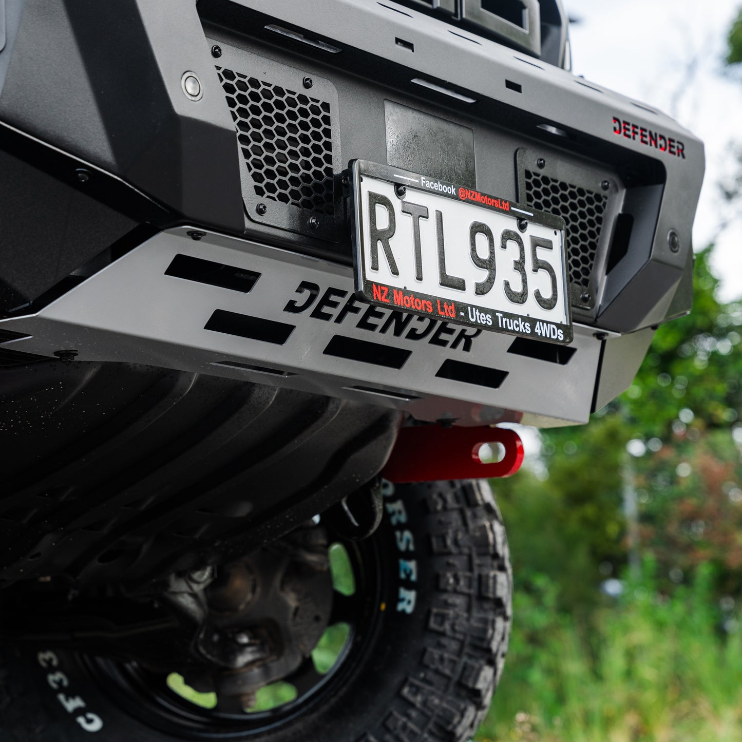 SHIELD Off-Road Loopless Bull-Bar to suit Ford Ranger 2015 - 2022 - view 6