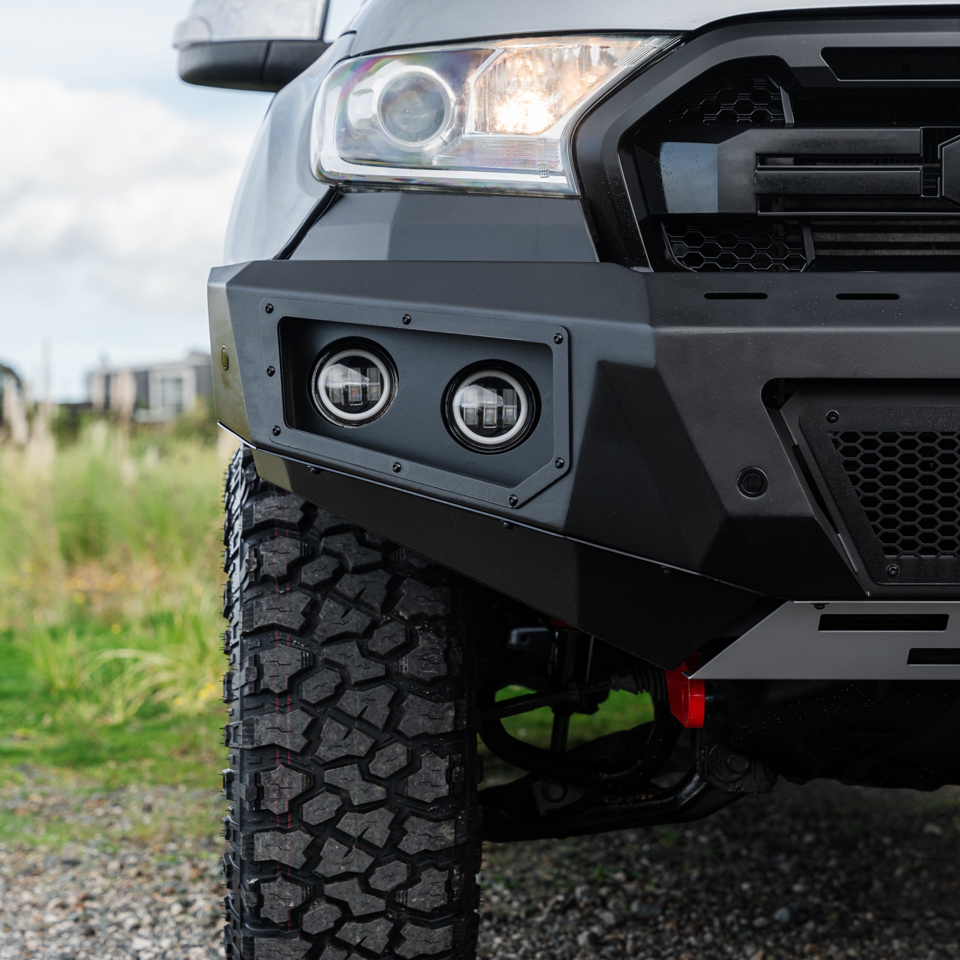SHIELD Off-Road Loopless Bull-Bar to suit Ford Ranger 2015 - 2022 - view 4