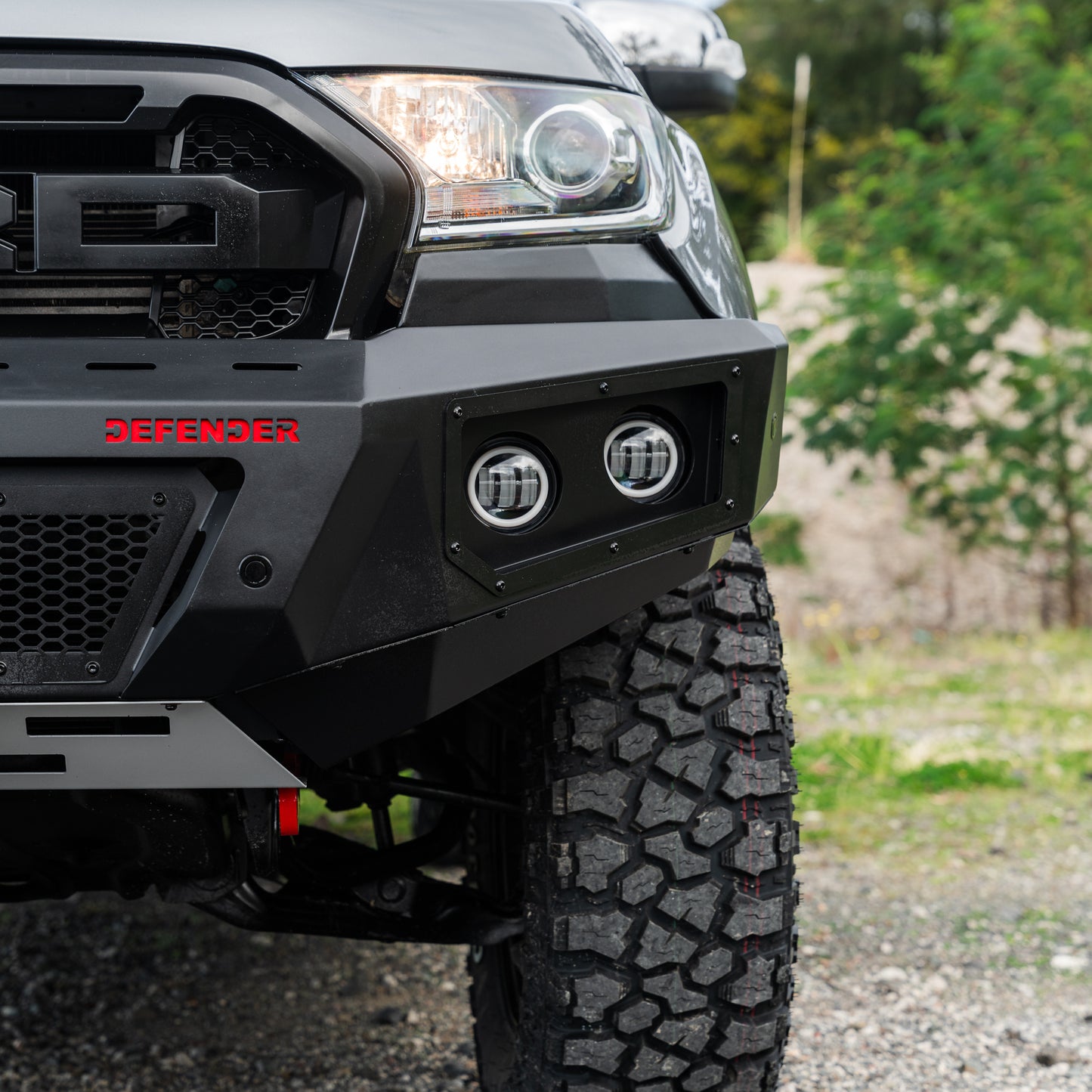 SHIELD Off-Road Loopless Bull-Bar to suit Ford Ranger 2015 - 2022 - view 5