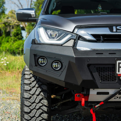 SHIELD Off-Road Loopless Bull-Bar to suit Isuzu D-Max 2021 - Present - view 3