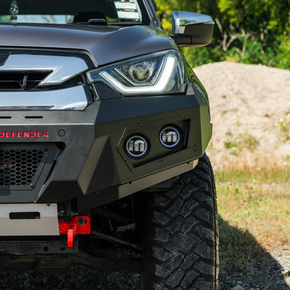 SHIELD Off-Road Loopless Bull-Bar to suit Isuzu D-Max 2021 - Present - view 4