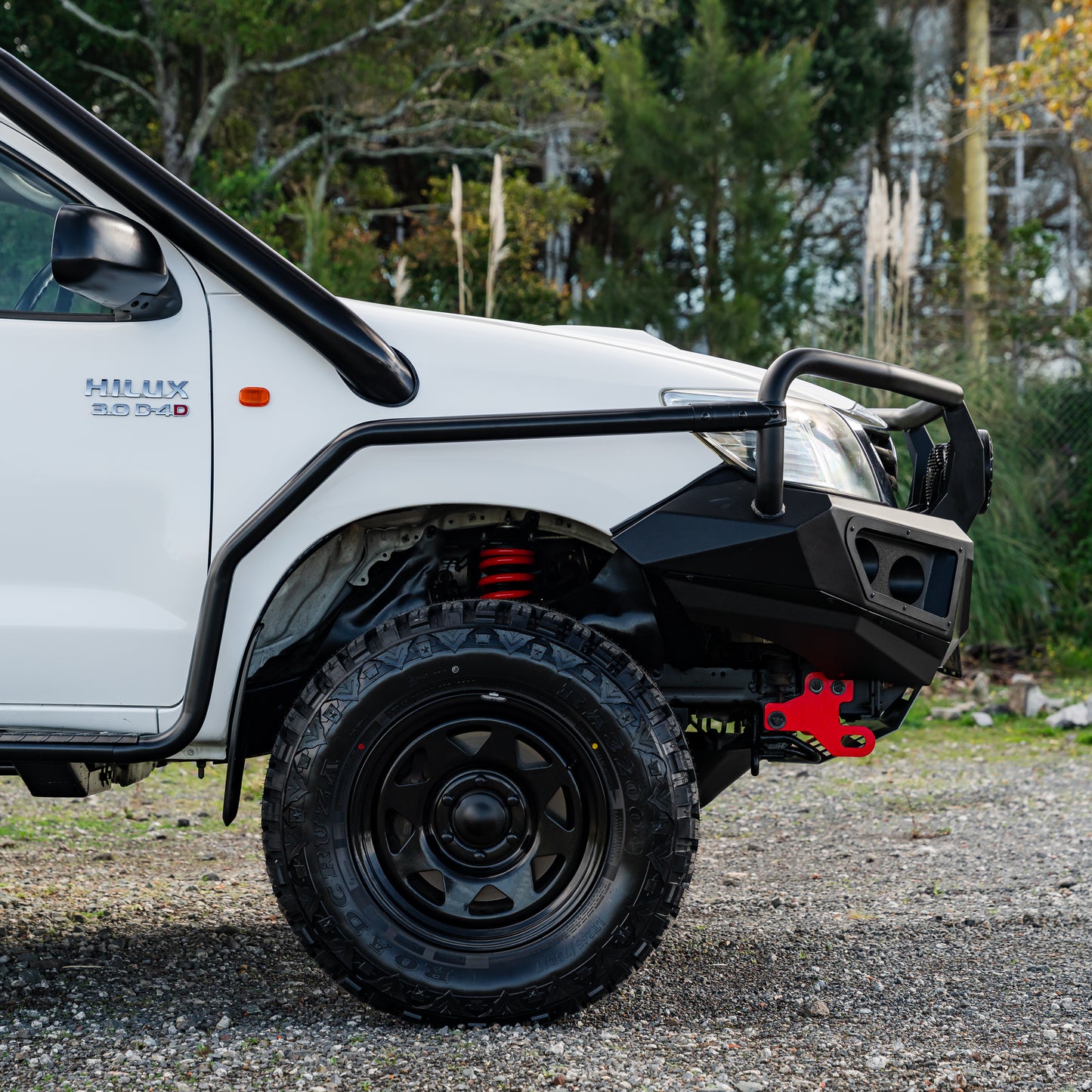 SHIELD Off-Road Triple Loop Bull-Bar to suit Toyota Hilux 2012 - 2015 (Facelift) - view 3