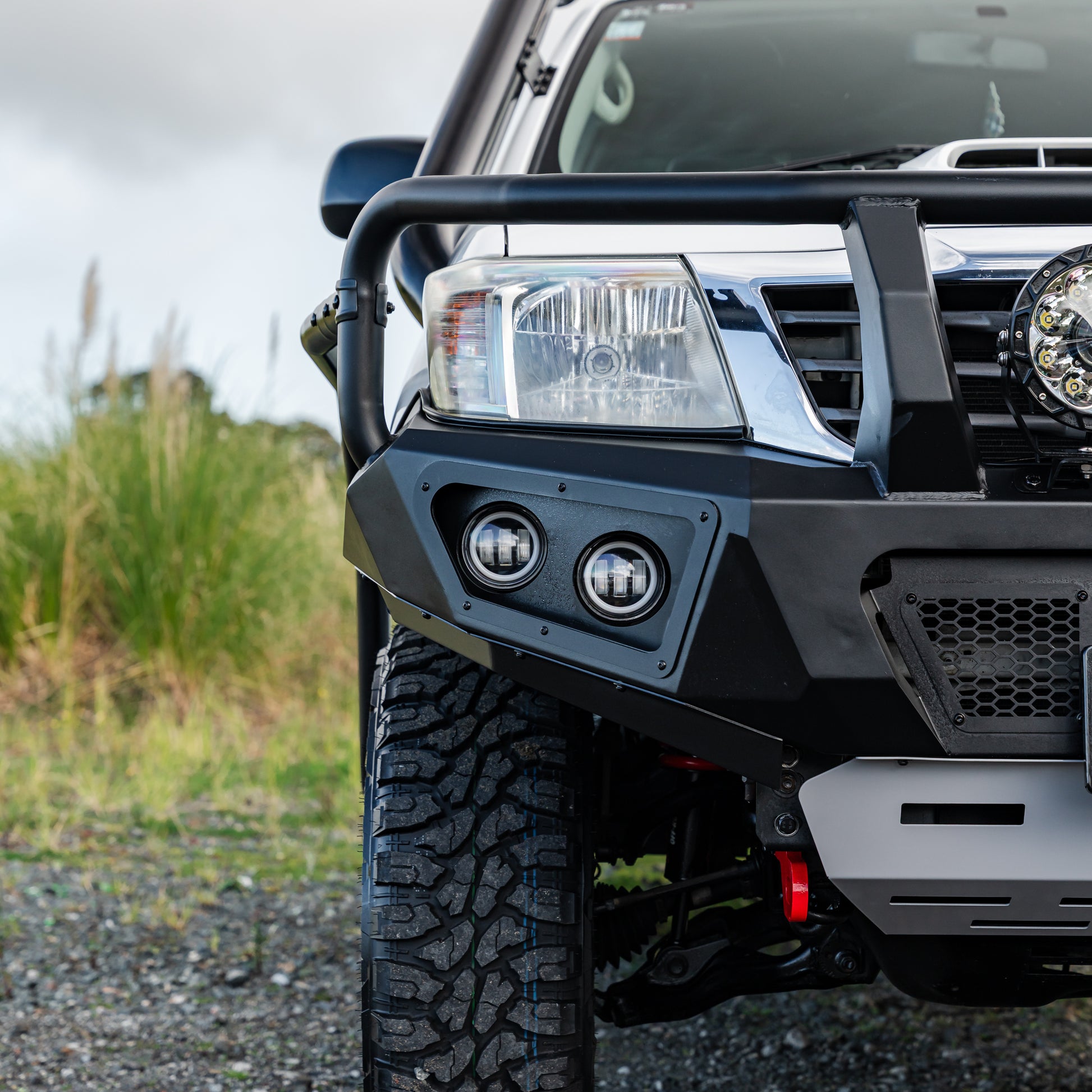 SHIELD Off-Road Triple Loop Bull-Bar to suit Toyota Hilux 2012 - 2015 (Facelift) - view 5