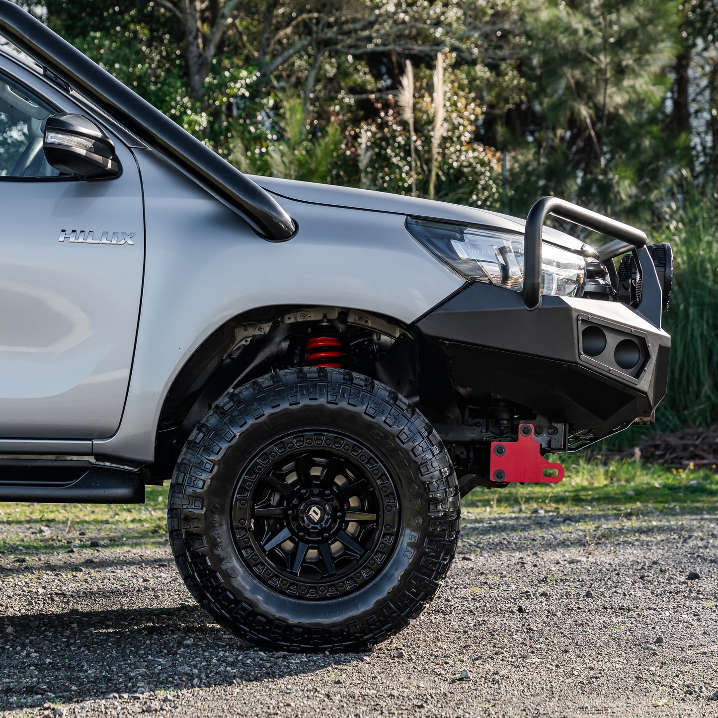 SHIELD Off-Road Triple Loop Bull-Bar to suit Toyota Hilux 2015 - 2020 - view 3