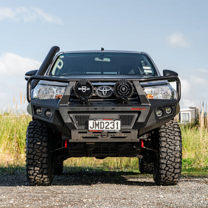 SHIELD Off-Road Triple Loop Bull-Bar to suit Toyota Hilux 2015 - 2020 - view 2