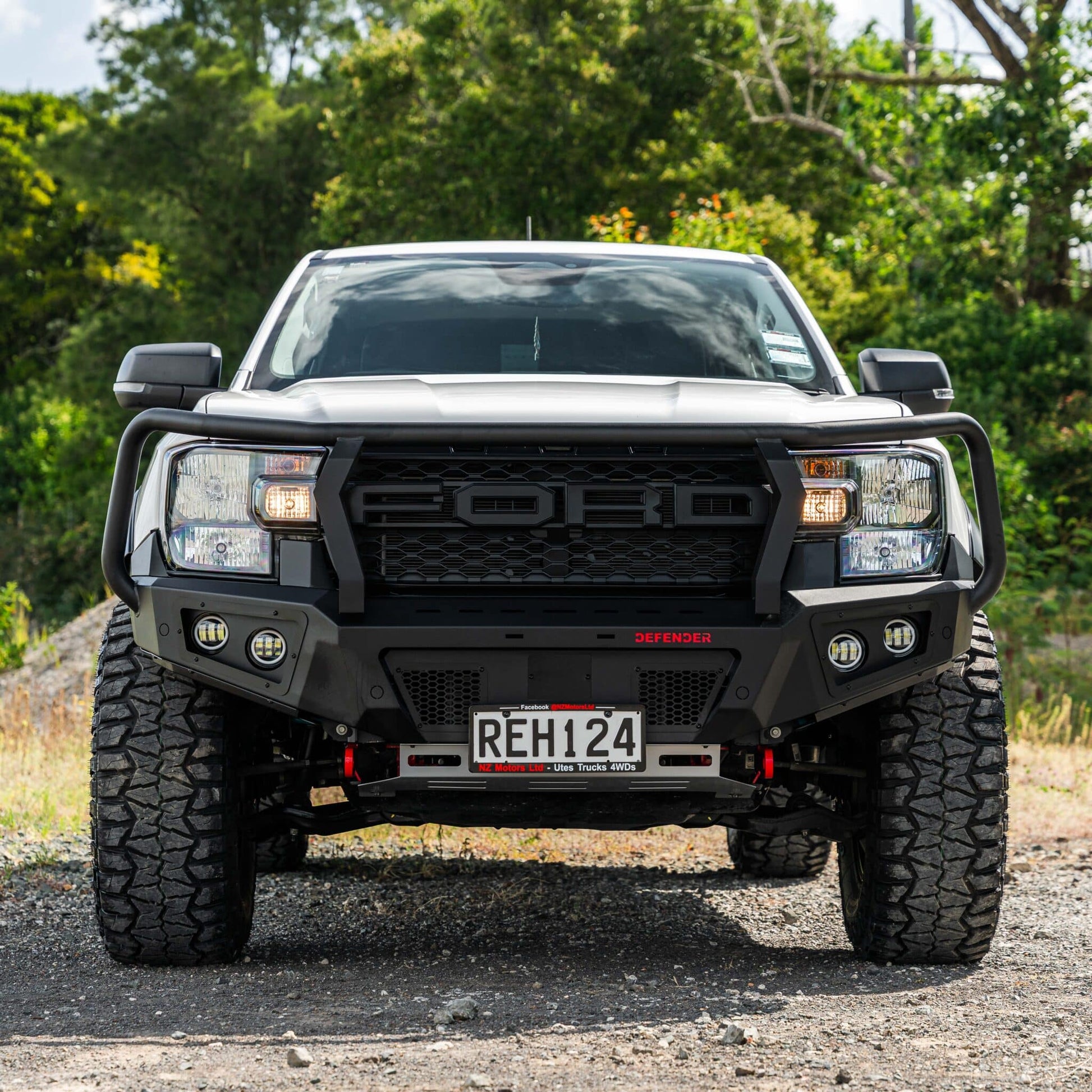 SHIELD Off-Road Triple Loop Bull-Bar to suit Ford Ranger Next Generation 2022 - Present - view 2