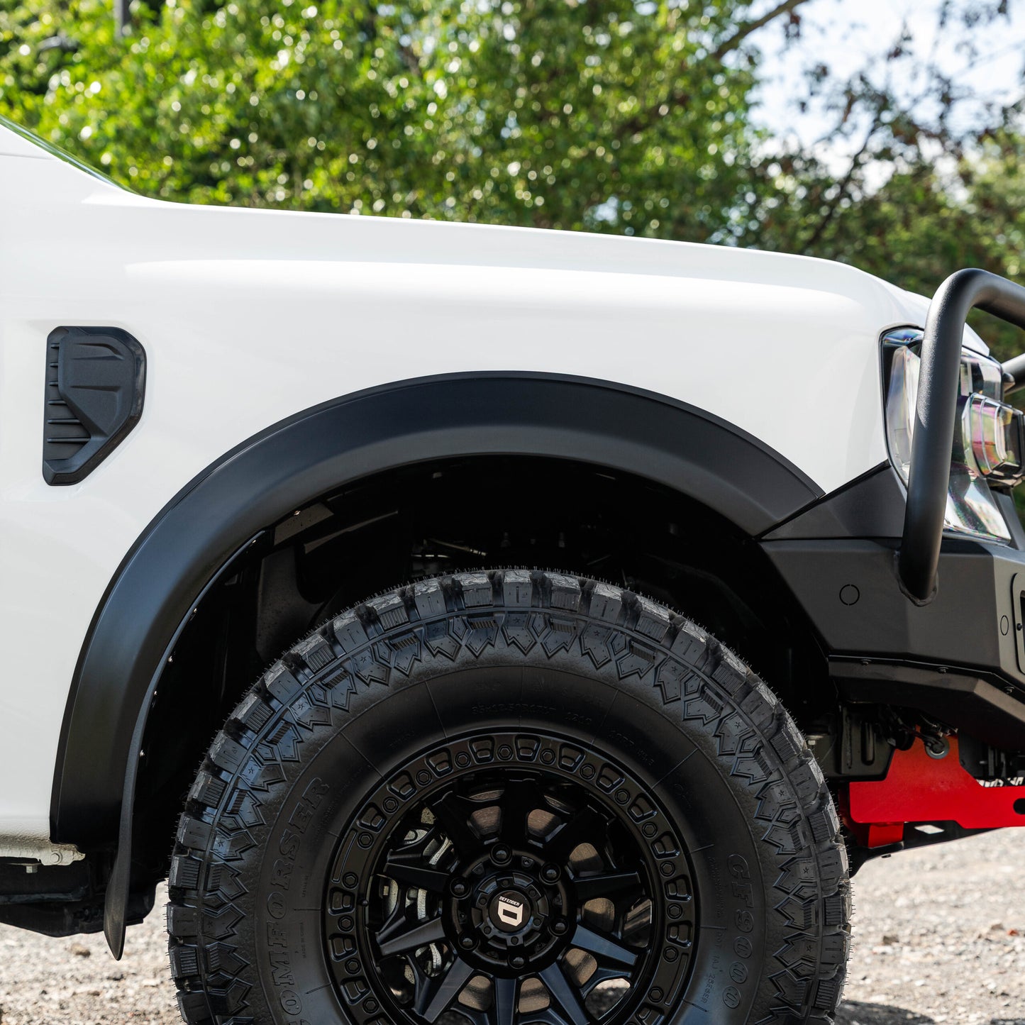 SHIELD Off-Road Smooth Style Fender Flares to suit Ford Ranger Next Gen 2022 - Present - view 3