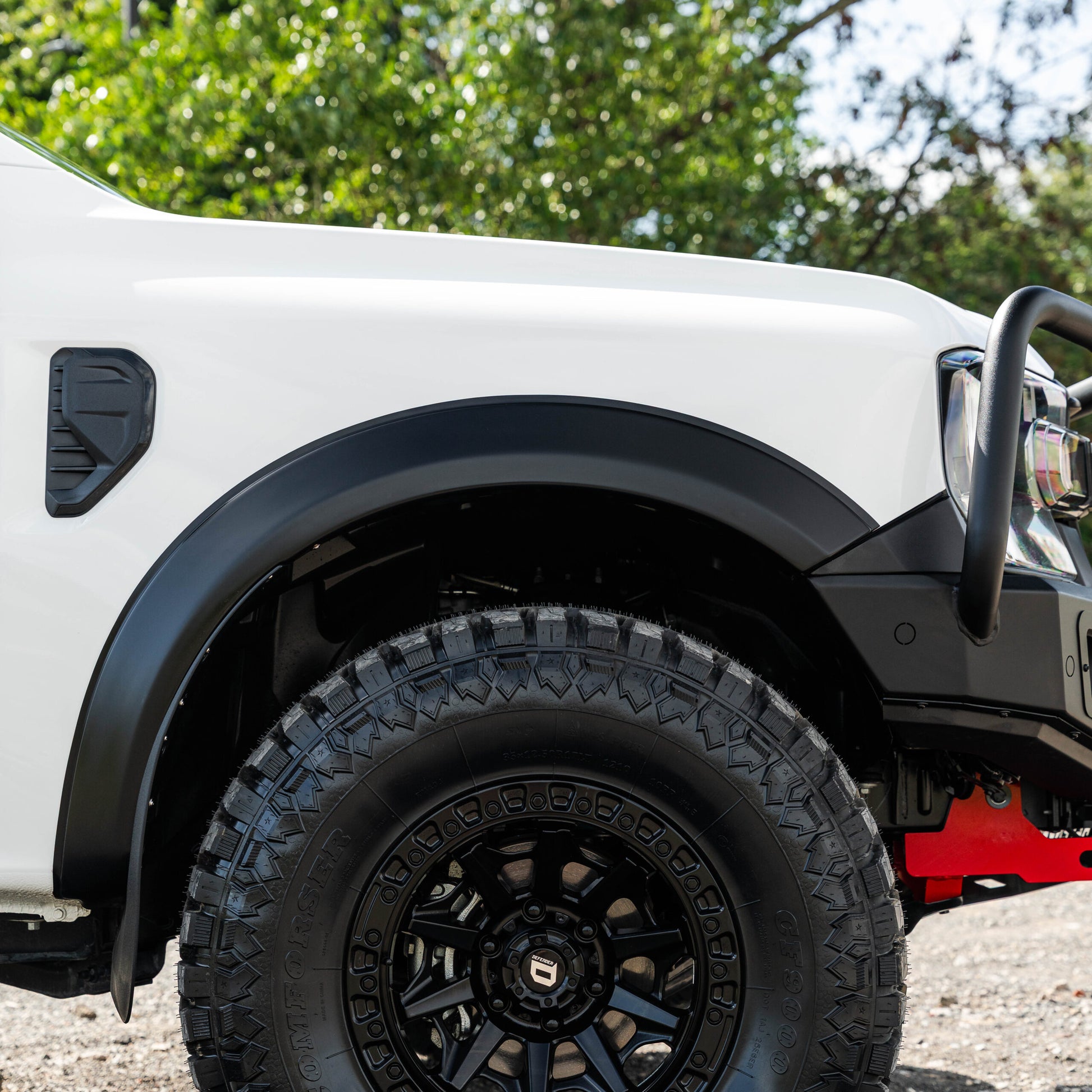 SHIELD Off-Road Smooth Style Fender Flares to suit Ford Ranger Next Gen 2022 - Present - view 3