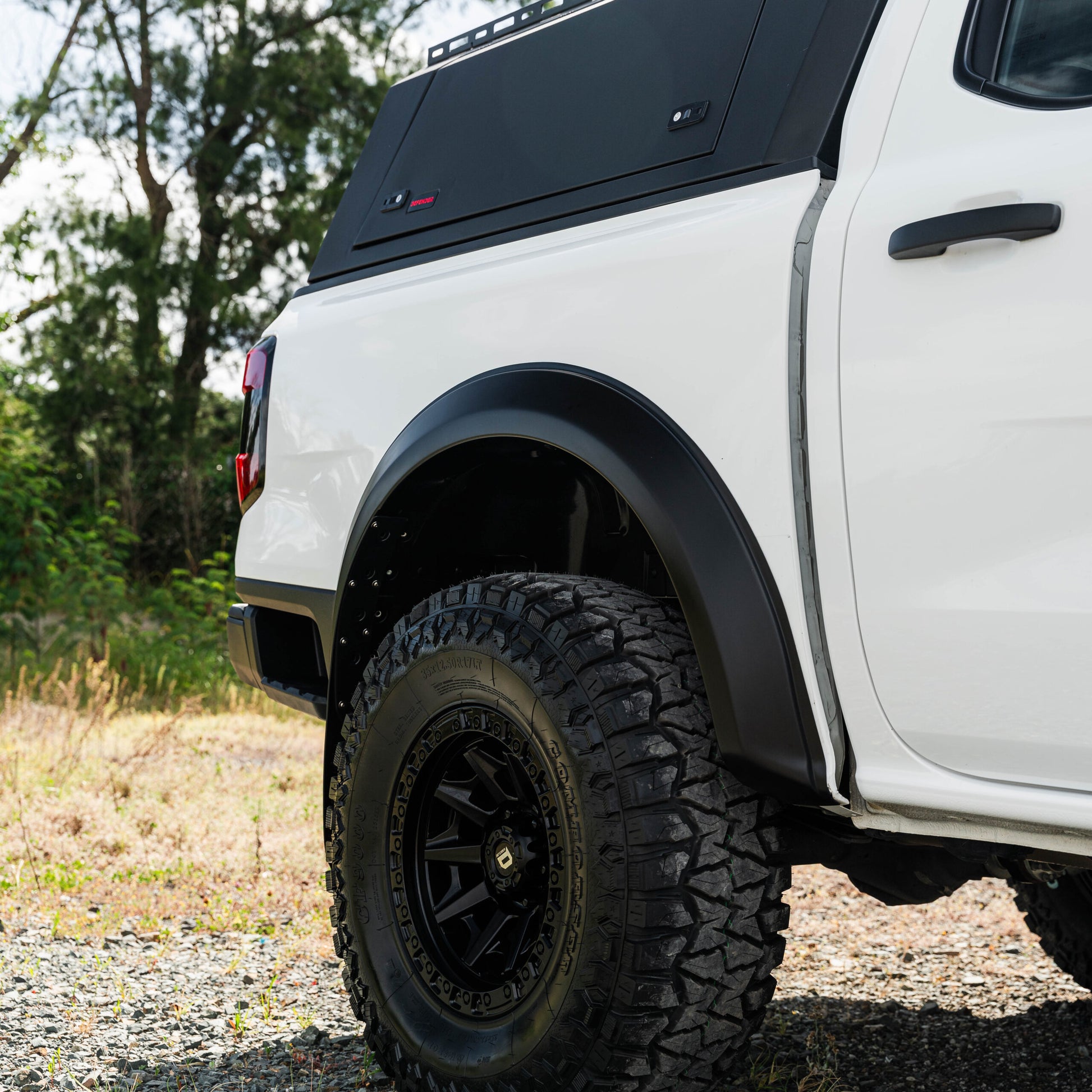 SHIELD Off-Road Smooth Style Fender Flares to suit Ford Ranger Next Gen 2022 - Present - view 4