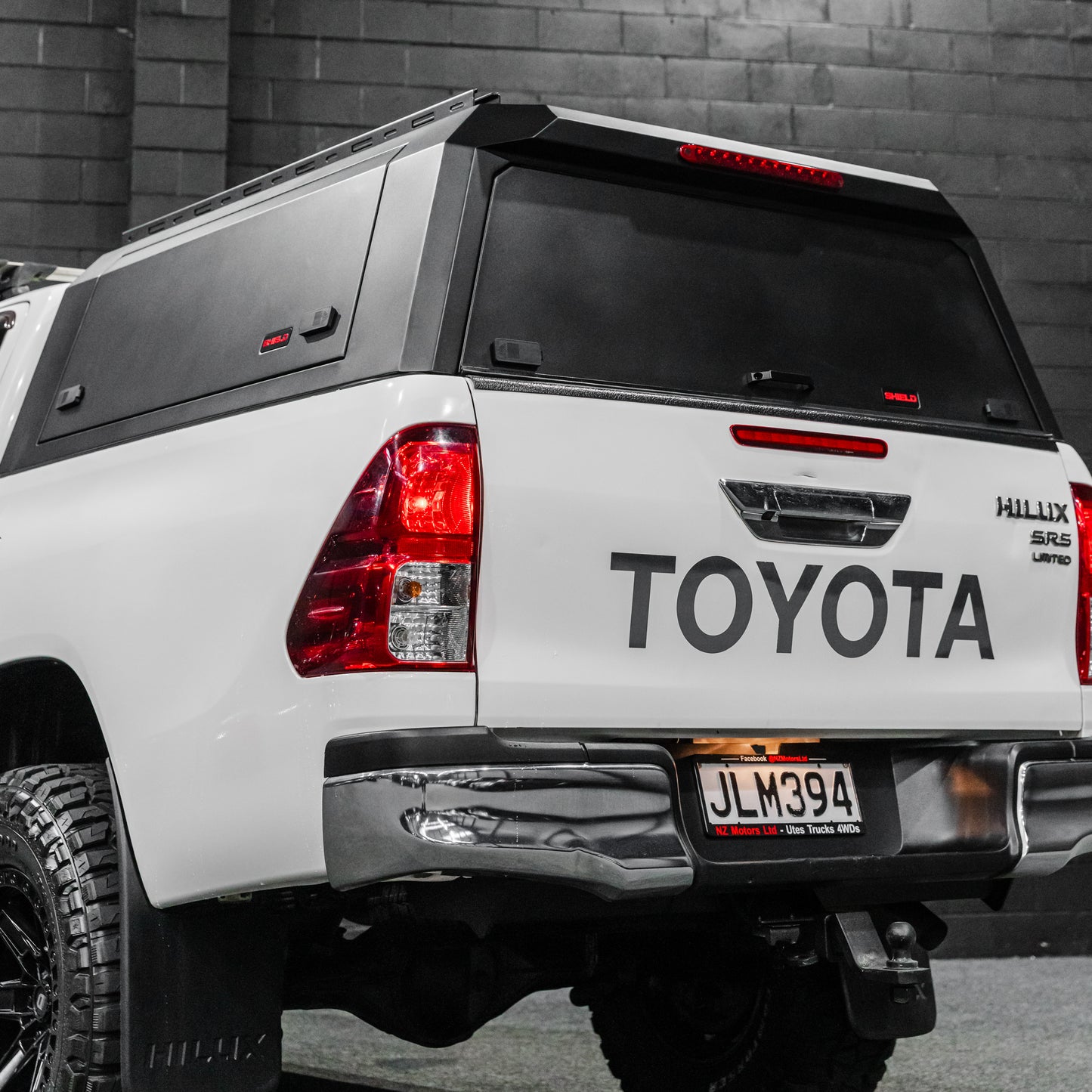 SHIELD Off-Road Aluminium Windowless Canopy to suit Toyota Hilux SR5 2015 - Present - view 2
