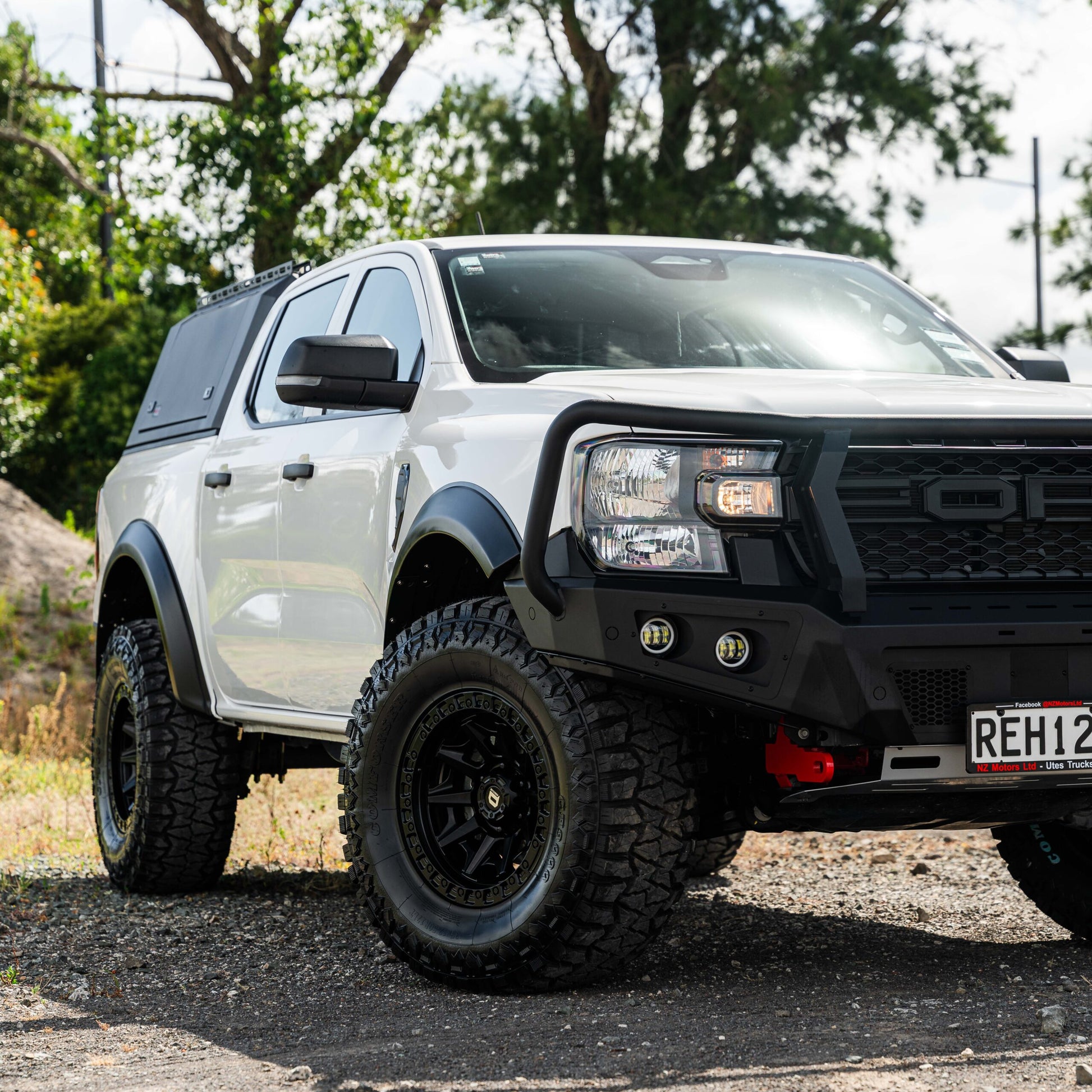 SHIELD Off-Road Smooth Style Fender Flares to suit Ford Ranger Next Gen 2022 - Present - view 2