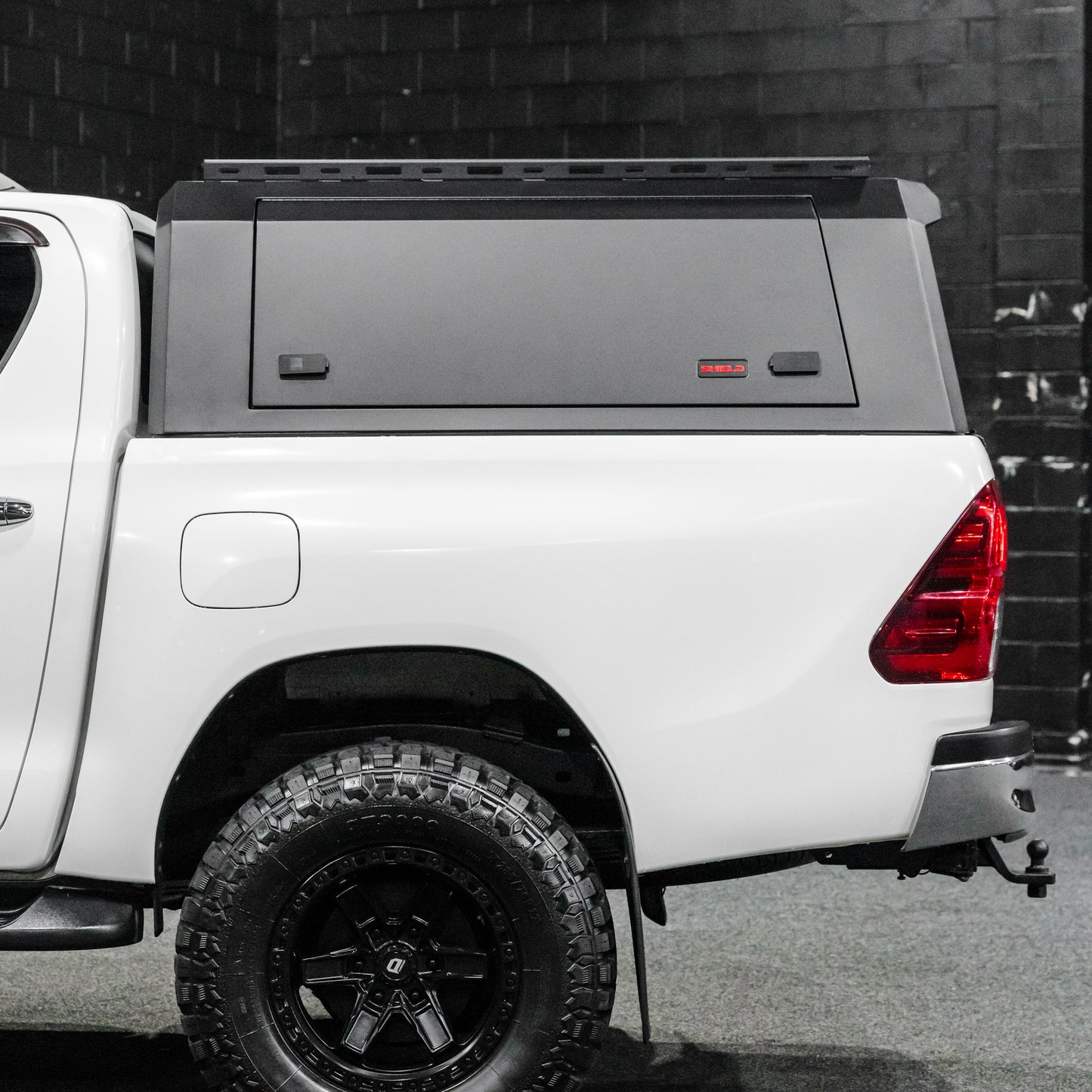 SHIELD Off-Road Aluminium Windowless Canopy to suit Toyota Hilux SR5 2015 - Present - view 5