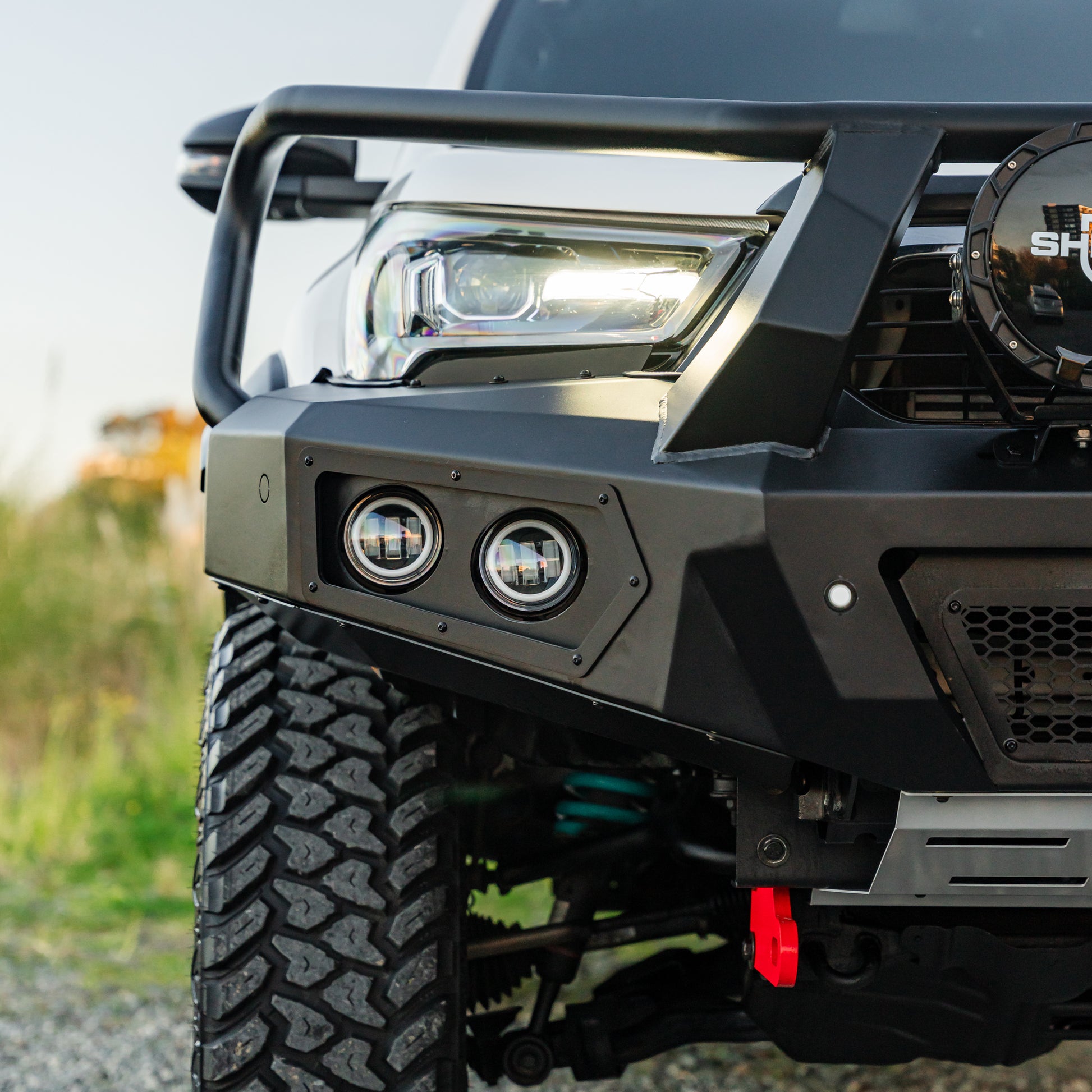 SHIELD Off-Road Triple Loop Bull-Bar to suit Toyota Hilux Widetrack 2021 - Present - view 3