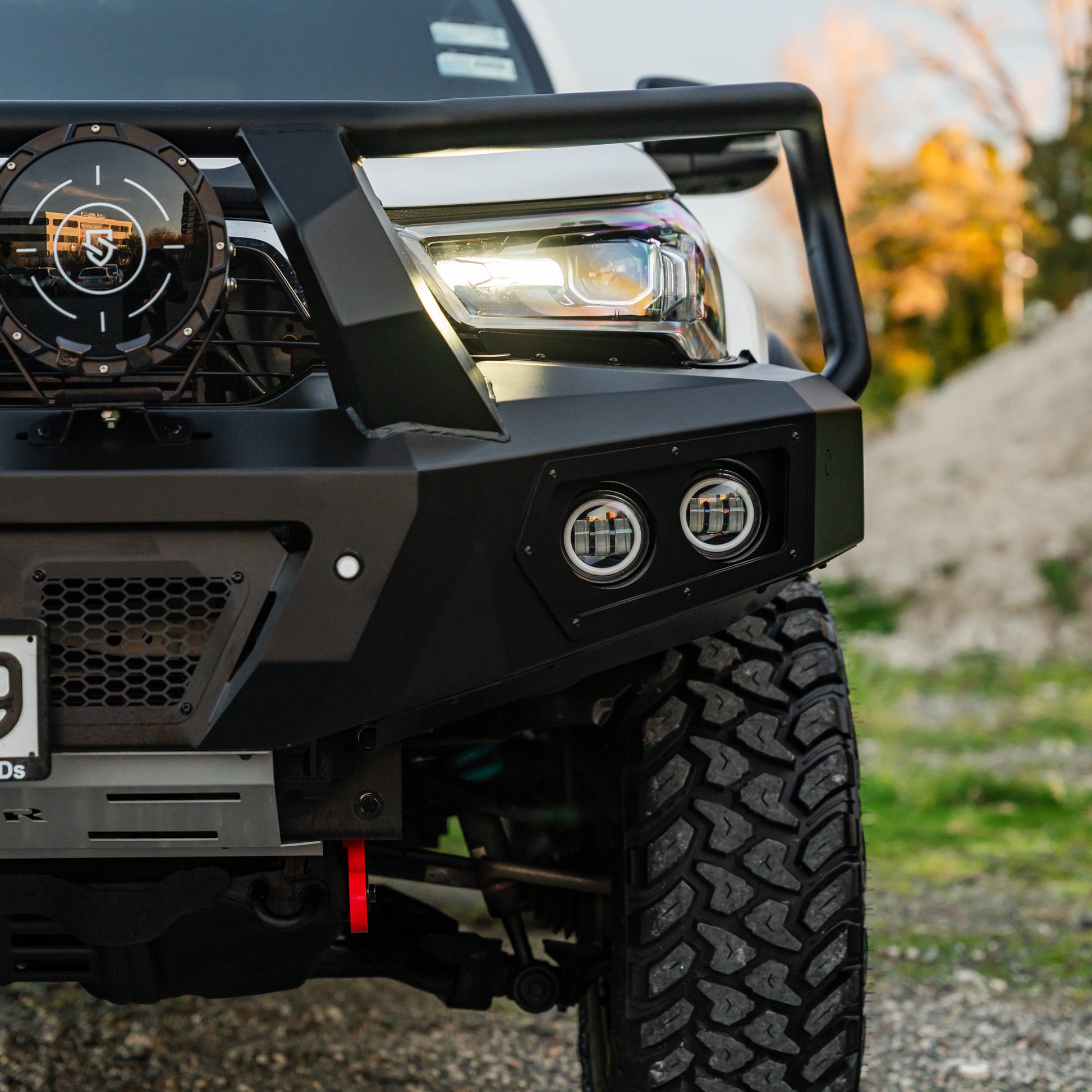 SHIELD Off-Road Triple Loop Bull-Bar to suit Toyota Hilux Widetrack 2021 - Present - view 4