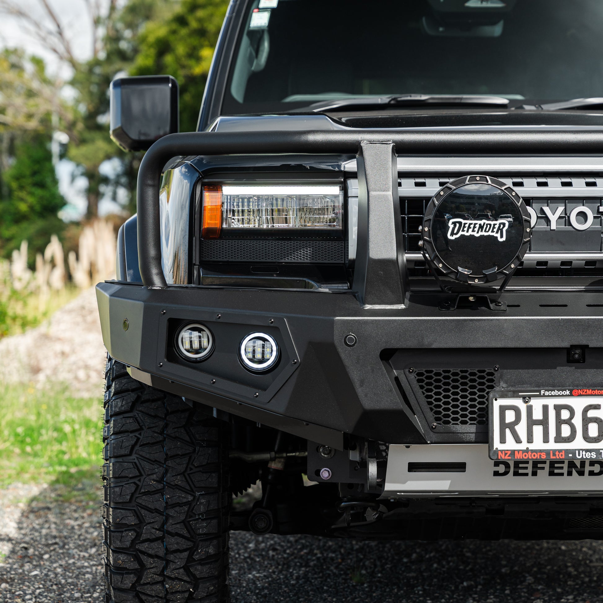 SHIELD Off-Road Triple Loop Bull-Bar to suit Toyota Prado 2025 - Present - view 4
