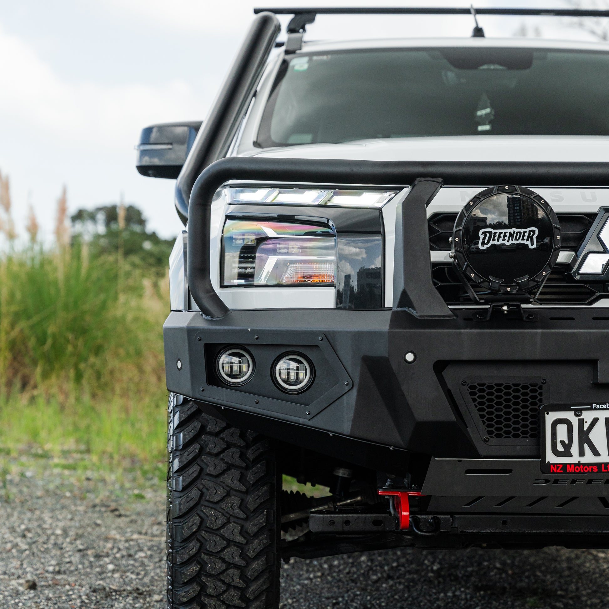 SHIELD Off-Road Triple Loop Bull-Bar to suit Mitsubishi Triton MV 2024 - Present - view 3