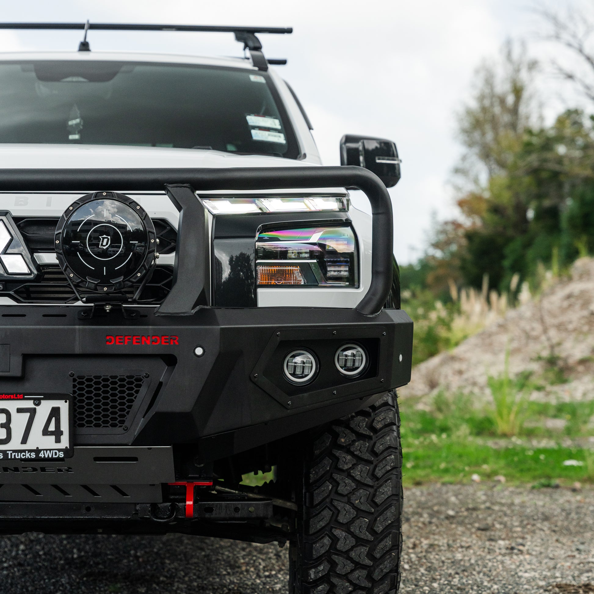SHIELD Off-Road Triple Loop Bull-Bar to suit Mitsubishi Triton MV 2024 - Present - view 4
