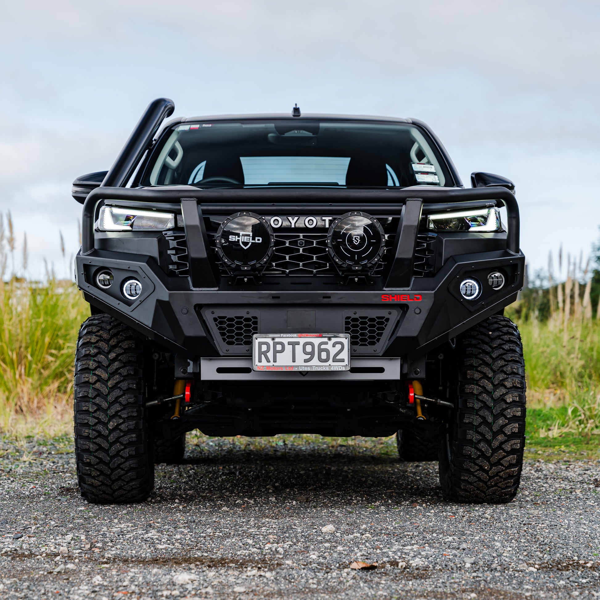 SHIELD Off-Road Triple Loop Bull-Bar to suit Toyota Hilux N90 2026 - Present - view 2
